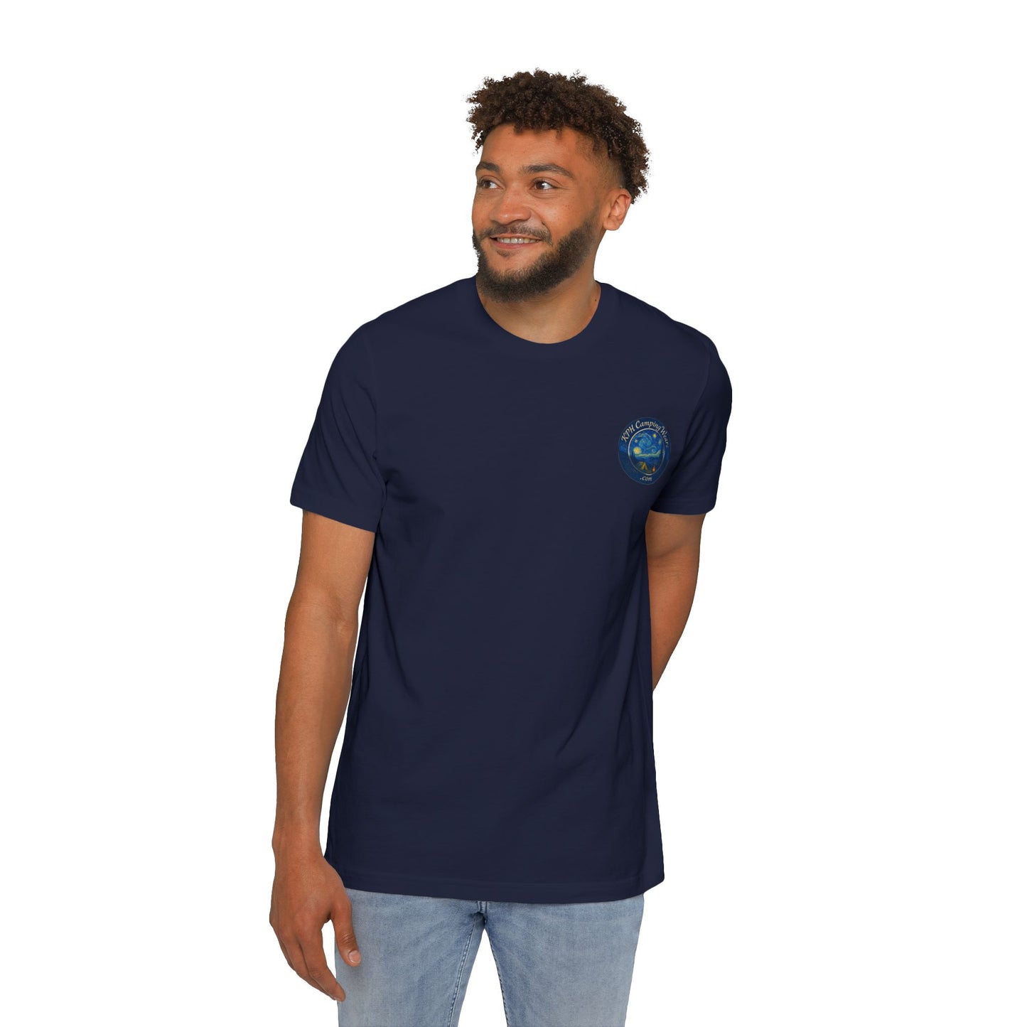 USA-Made Unisex T-Shirt with Starry Night Design