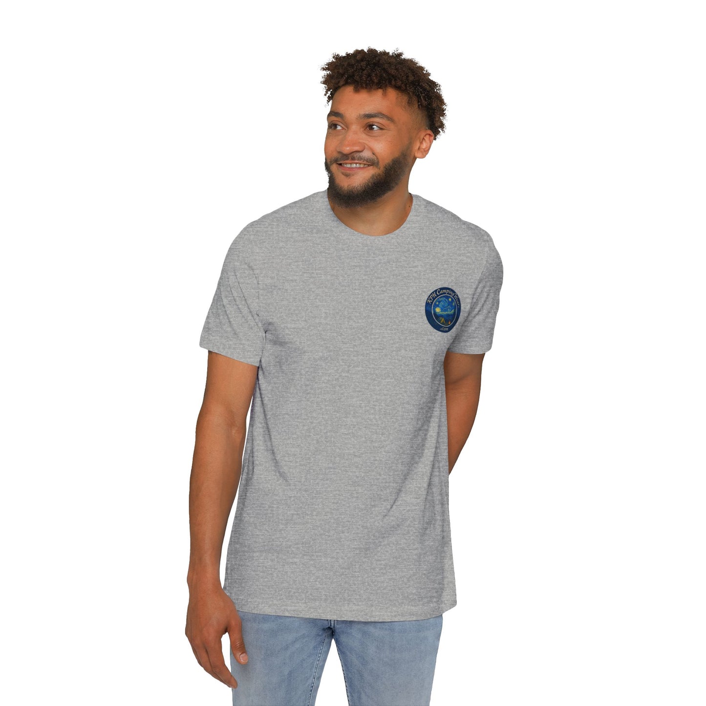 USA-Made Unisex T-Shirt with Starry Night Design