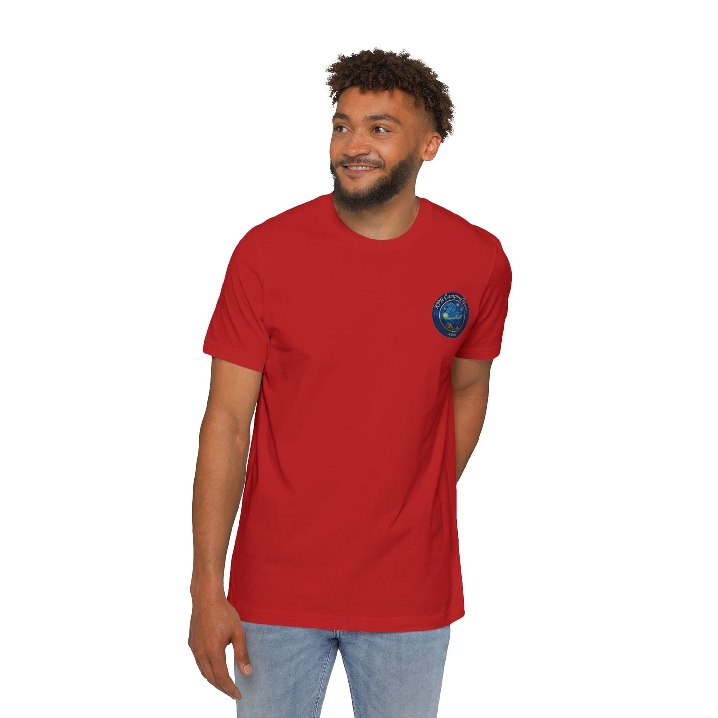 USA-Made Unisex T-Shirt with Starry Night Design