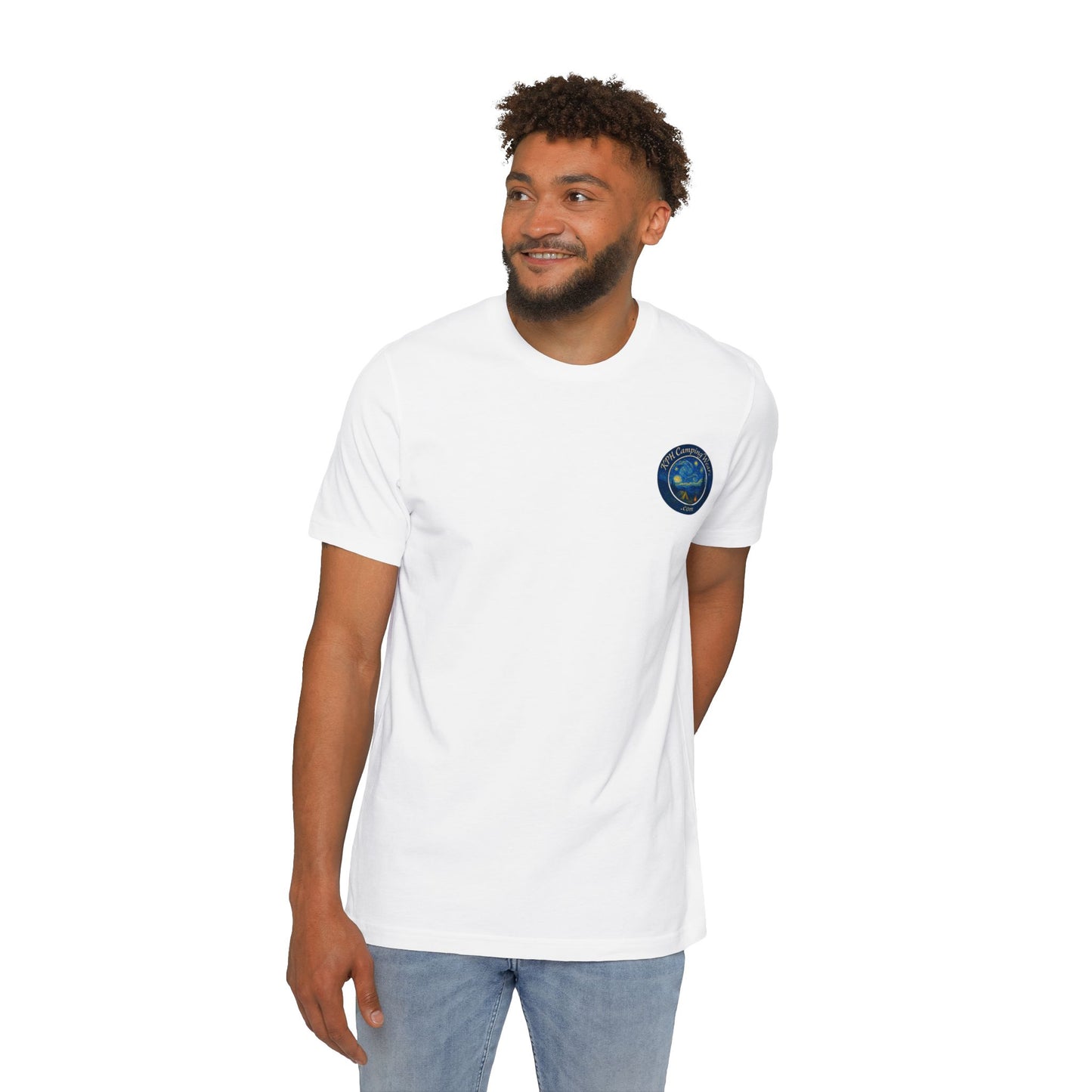 USA-Made Unisex T-Shirt with Starry Night Design