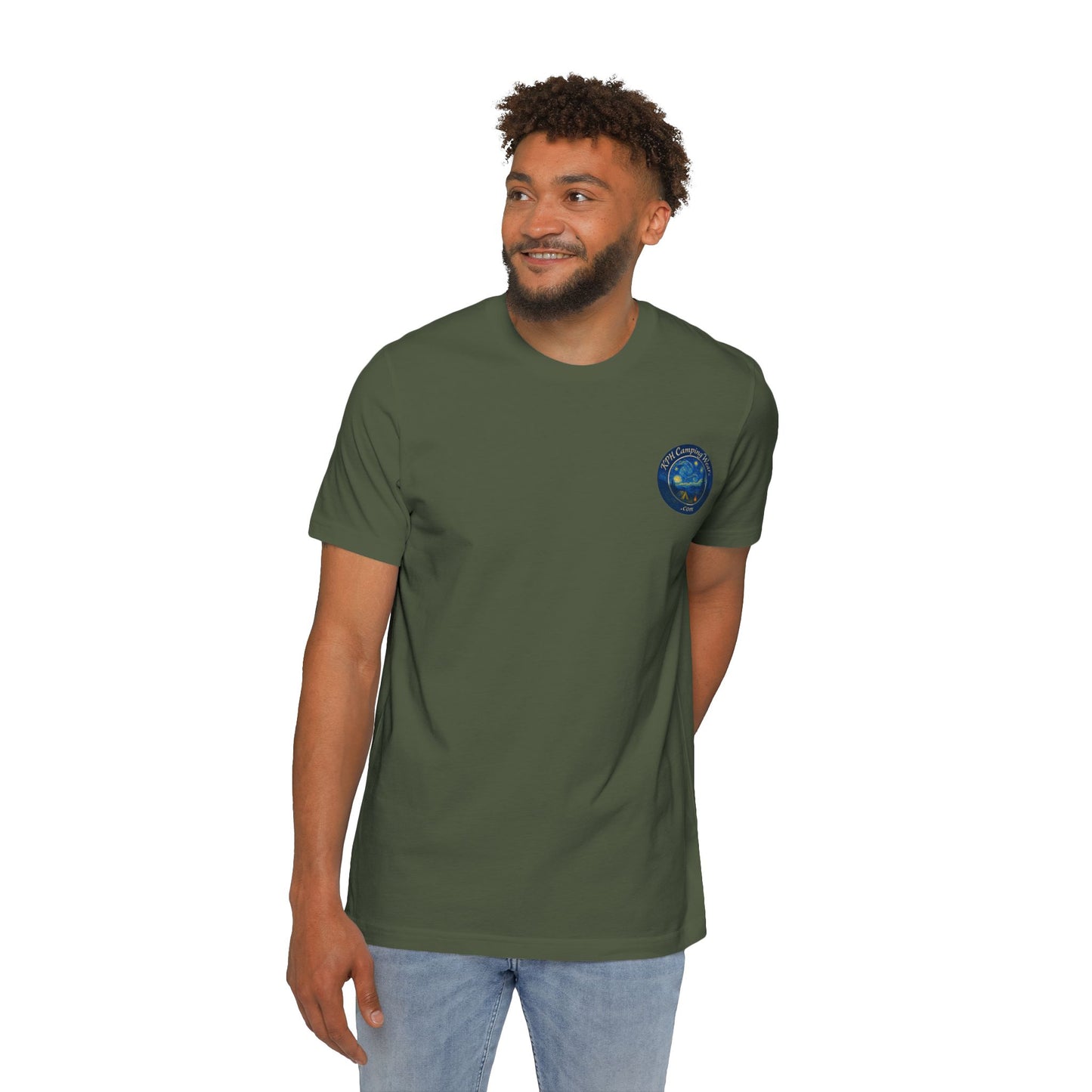 USA-Made Unisex T-Shirt with Starry Night Design