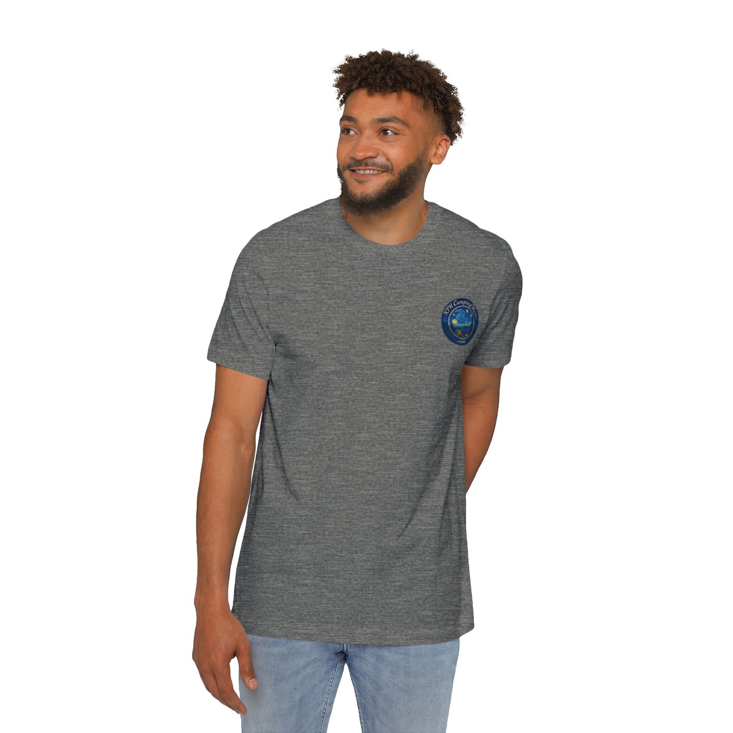 USA-Made Unisex T-Shirt with Starry Night Design