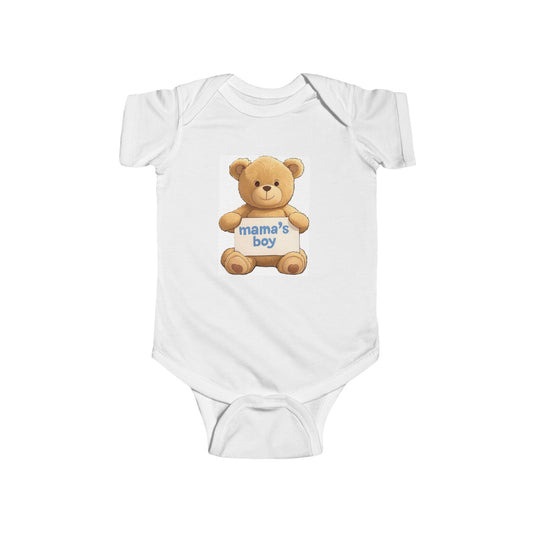 Mama's Boy Infant Bodysuit - Cute Baby Shower Gift