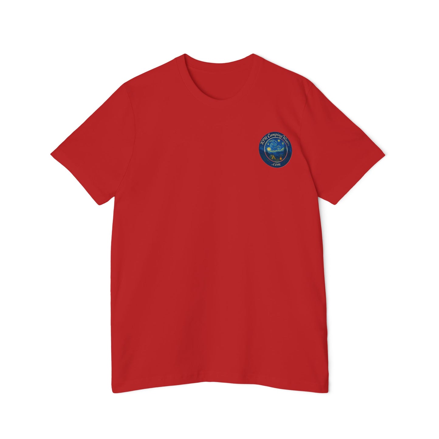 USA-Made Unisex T-Shirt with Starry Night Design